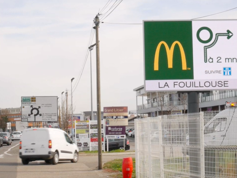 Panneau Led Andrézieux Bouthéon