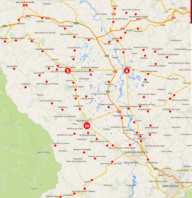 carte réseau forez