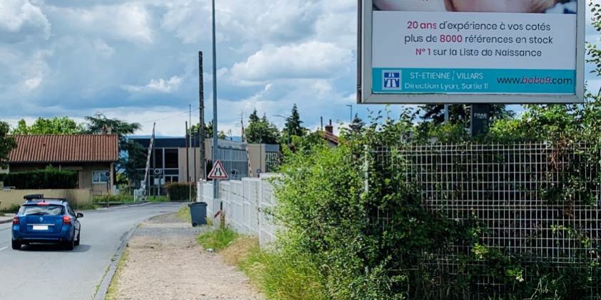 Affiche Longue conservation, Andrézieux-Bouthéon, Rue Thimonnier